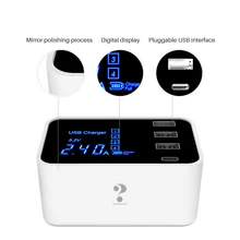 

4 Ports 20w Type C USB Charger For Android iPhone Adapter Phone Tablet Charging Station Adapter For xiaomi huawei samsung