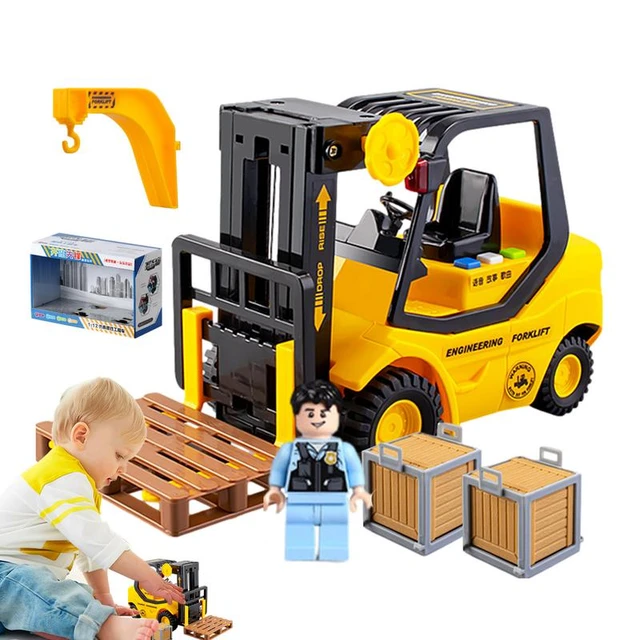 Children Engineering Car Toy Multifunctional Forklift Toy Forklift Frenzy  Game for Children's Day Gifts - AliExpress