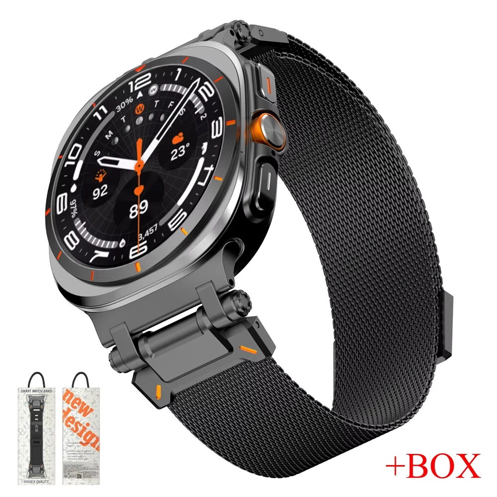 Explorer Milanese Magnetic Stainless Steel Loop Band Bracelet
