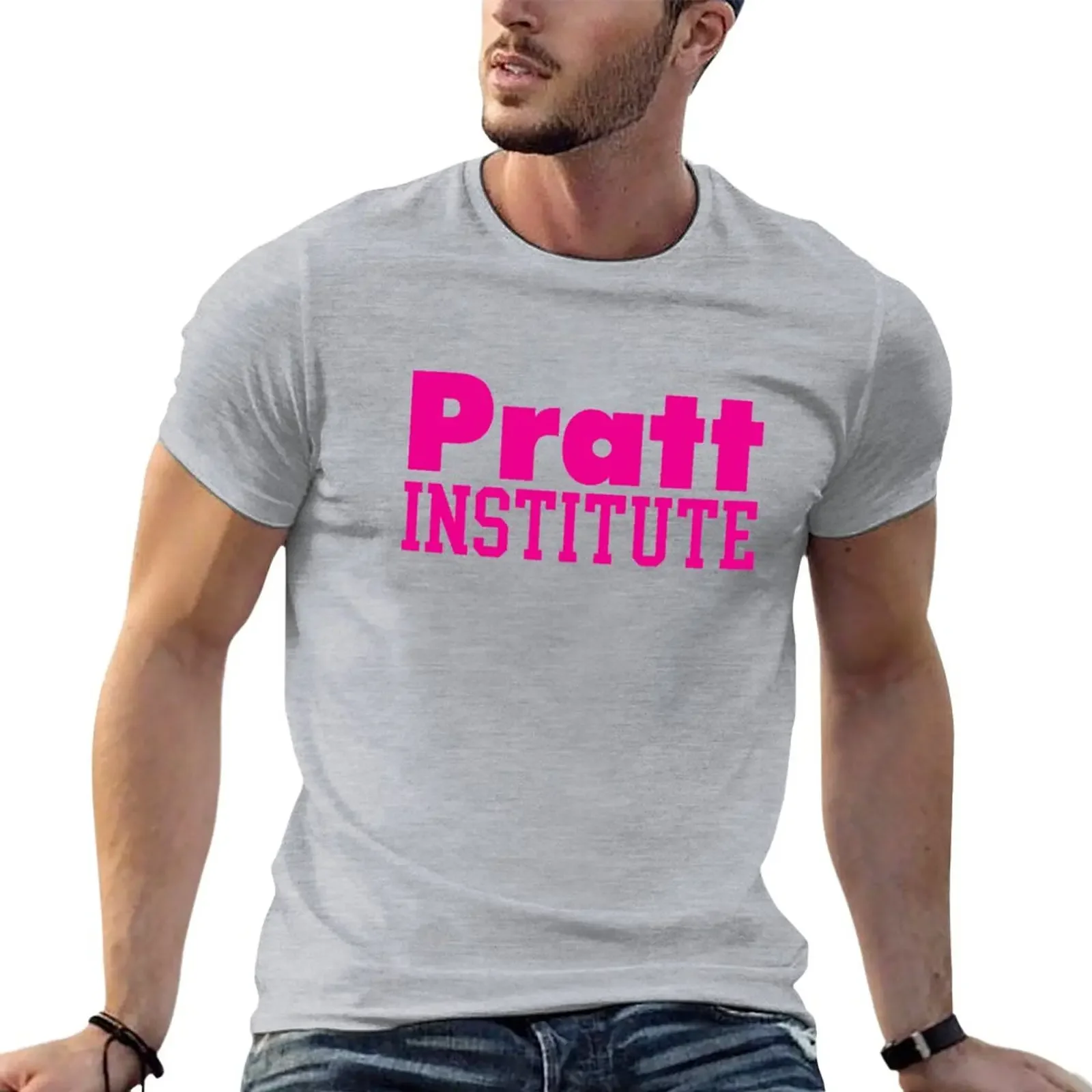

PRATT Institute THE OFFICE SWEATSHIRT T-Shirt blacks summer tops big and tall t shirts for men