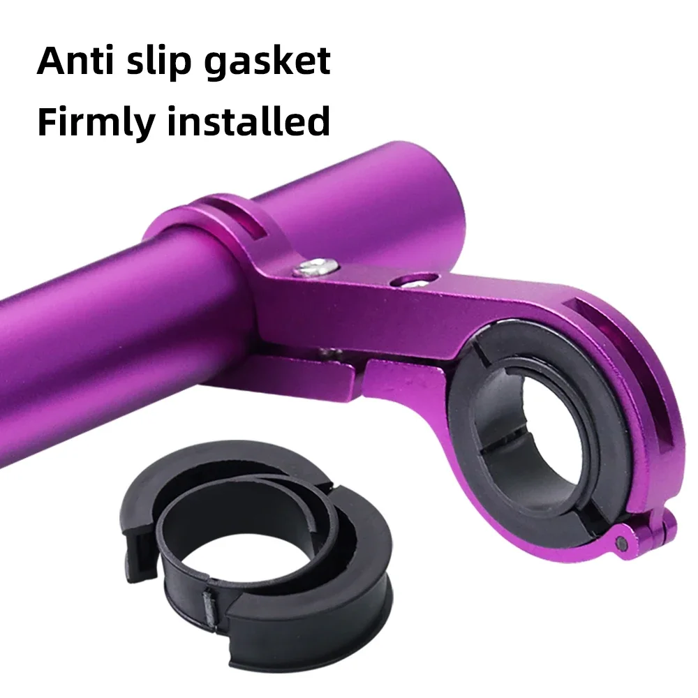 Bicycle Handlebar Extended Bracket 10/20/30cm MTB Headlight Mount Extented Bar Road Mountain Bike Handlebar Extender Rack Parts bicycle handlebar extender