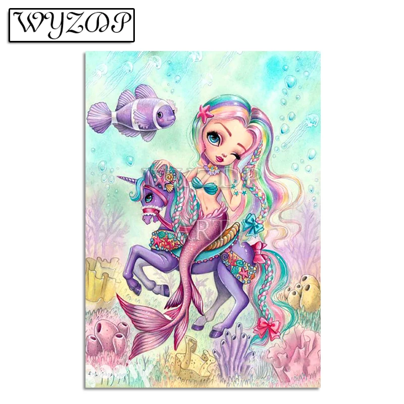 5D Diamant Malerei Cartoon Masse Bild Voll Platz/Runde Diamant Stickerei Kreuz Stich Geschenk Kit Wohnkultur Wyz20210611