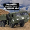JJRC Cars Q75 Pro Simulated Thaad Six-Wheel Military Truck Model is an outdoor RC electric off-road toy gift for children 1