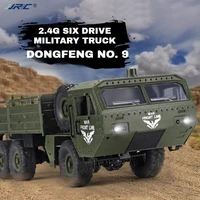 JJRC Cars Q75 Pro Simulated Thaad Six-Wheel Military Truck Model is an outdoor RC electric off-road toy gift for children 1