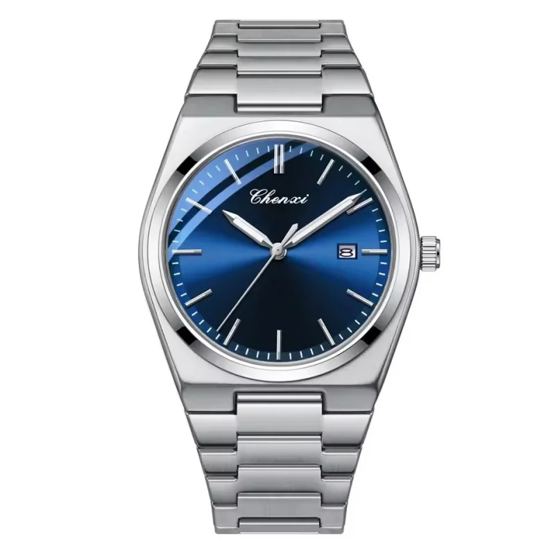 CHENXI 683 ساعة رجالية بسيطة مقاومة للماء تقويم ضو...