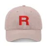Lyprerazy Baseball Caps Team Rocket Unisex Embroidery Baseball Cap Washed Cotton Embroidered Adjustable Cap 3