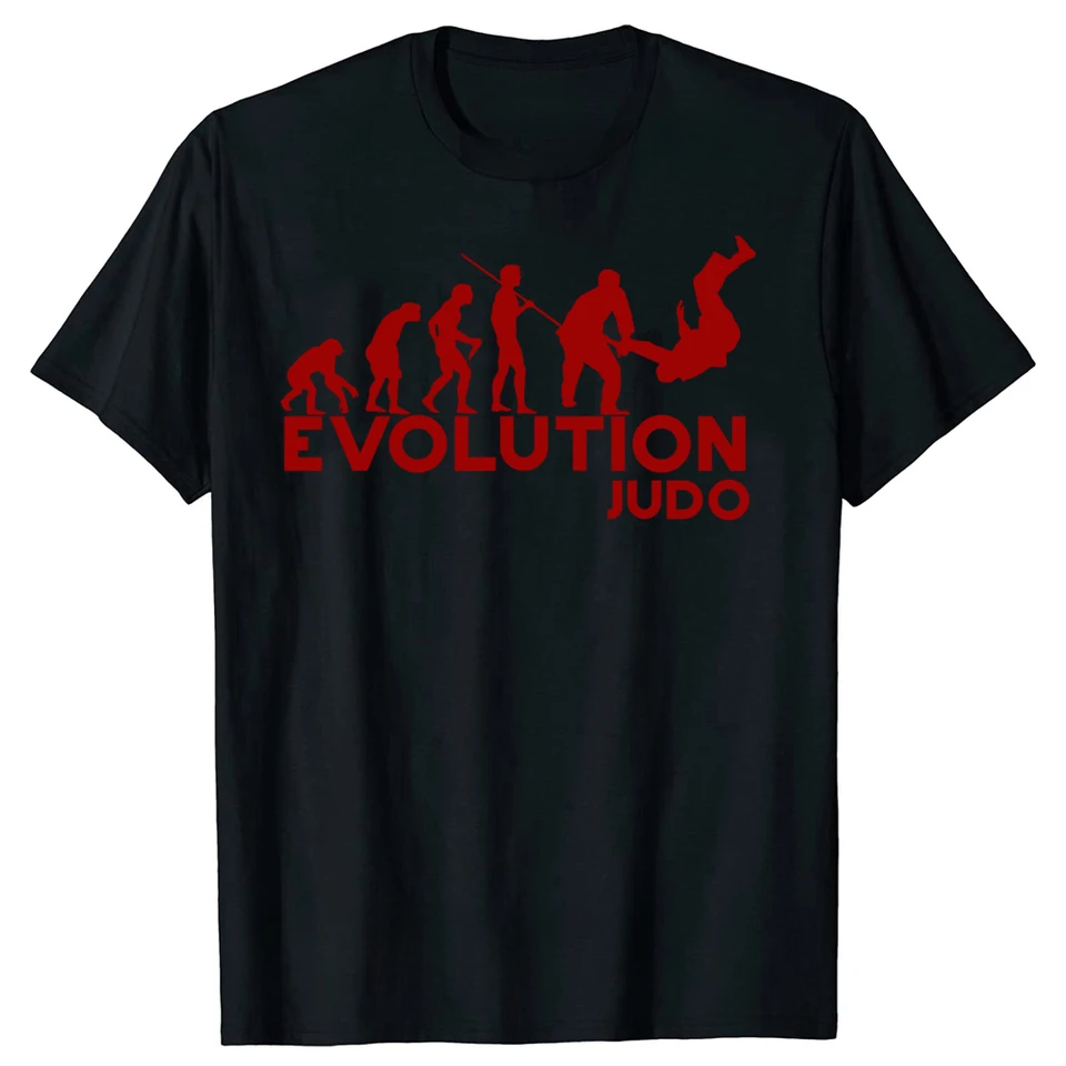 Shirtstreet24 Evolution Judo T-Shirt - Kampfsport Design Funshirt