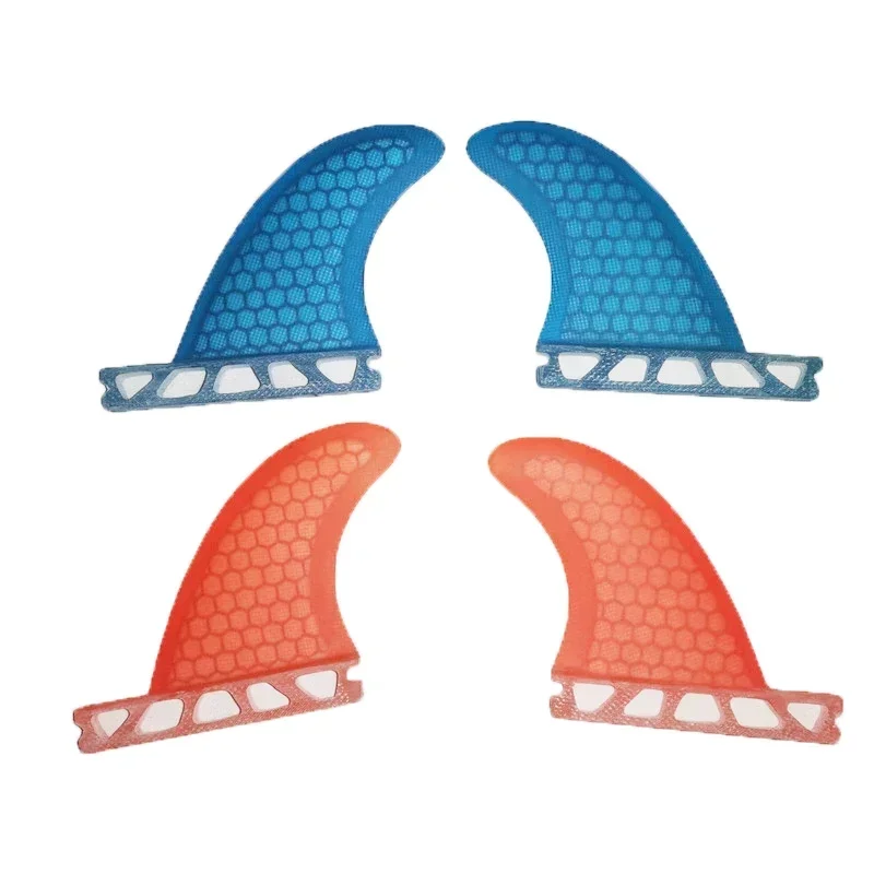FUT Plug GL Small Side Fin Two Pieces Suitable For 3/4 Box Wake Surfboard Tail Fin Fiberglass Material wakeboard
