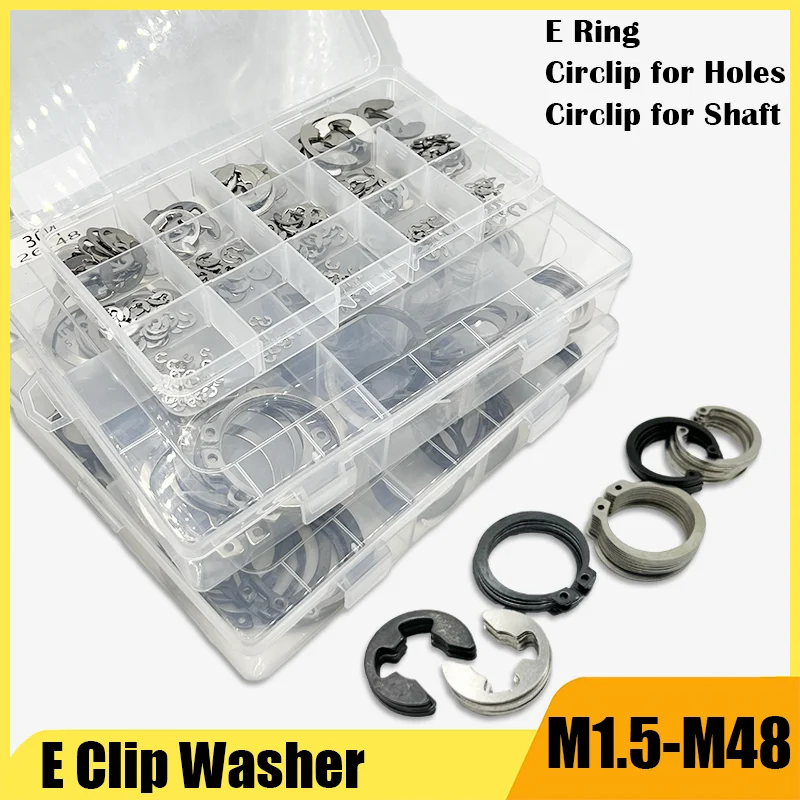 EClipWasherCirclipforHole304StainlessSteel65ManganeseSteel