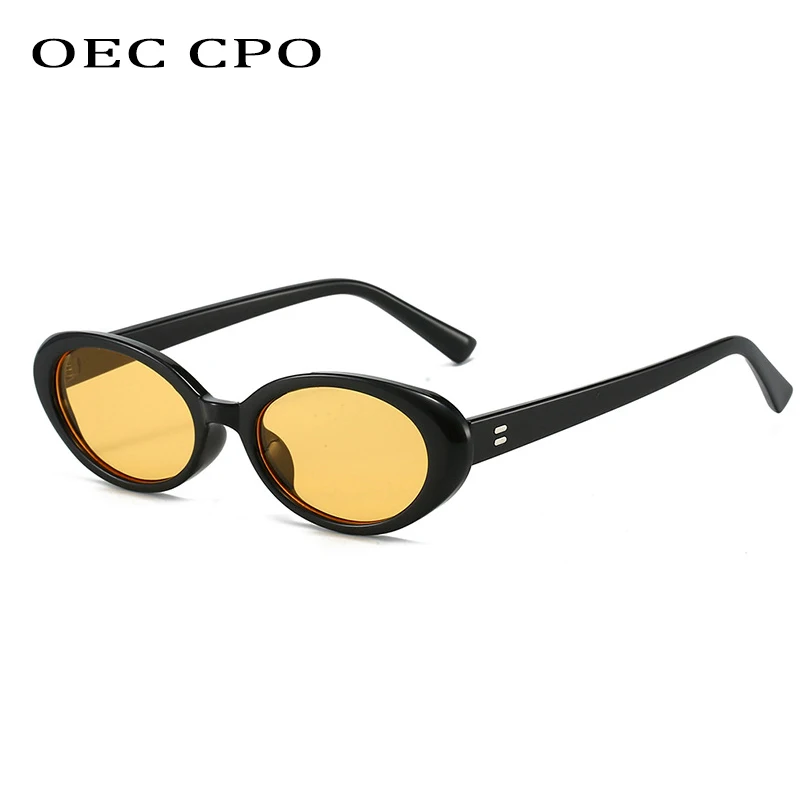 Designer Sunglasses Vintage Oval Frame Sunglasses Small Oval Frame
