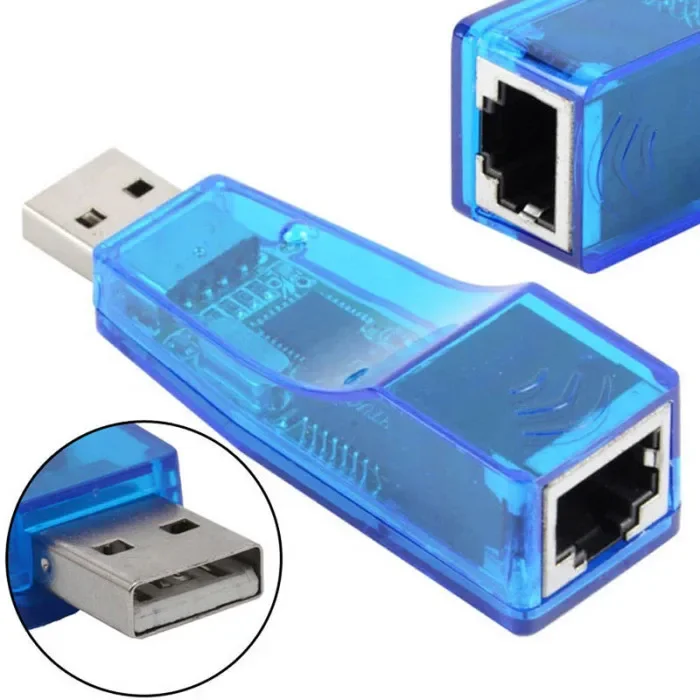 

Сетевой адаптер USB 2,0 к LAN RJ45 Ethernet 10/100 Мбит/с для ПК Win8