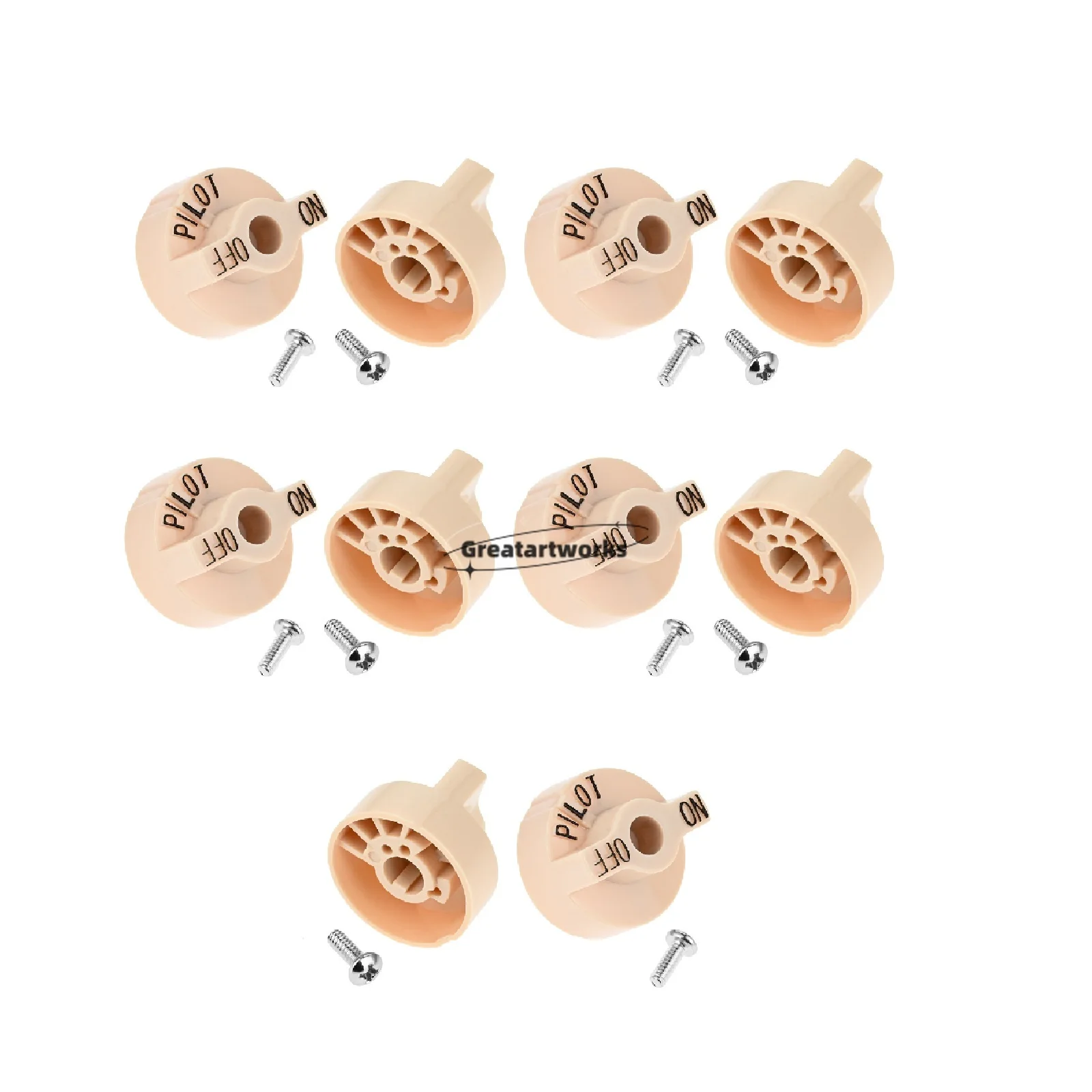 Thermostat 700-506 Gas Valve 1751-012 Knob Replace Robertshaw S1453A P3202-92 810-0109 G02518-1 11432 American A32053 10pcs