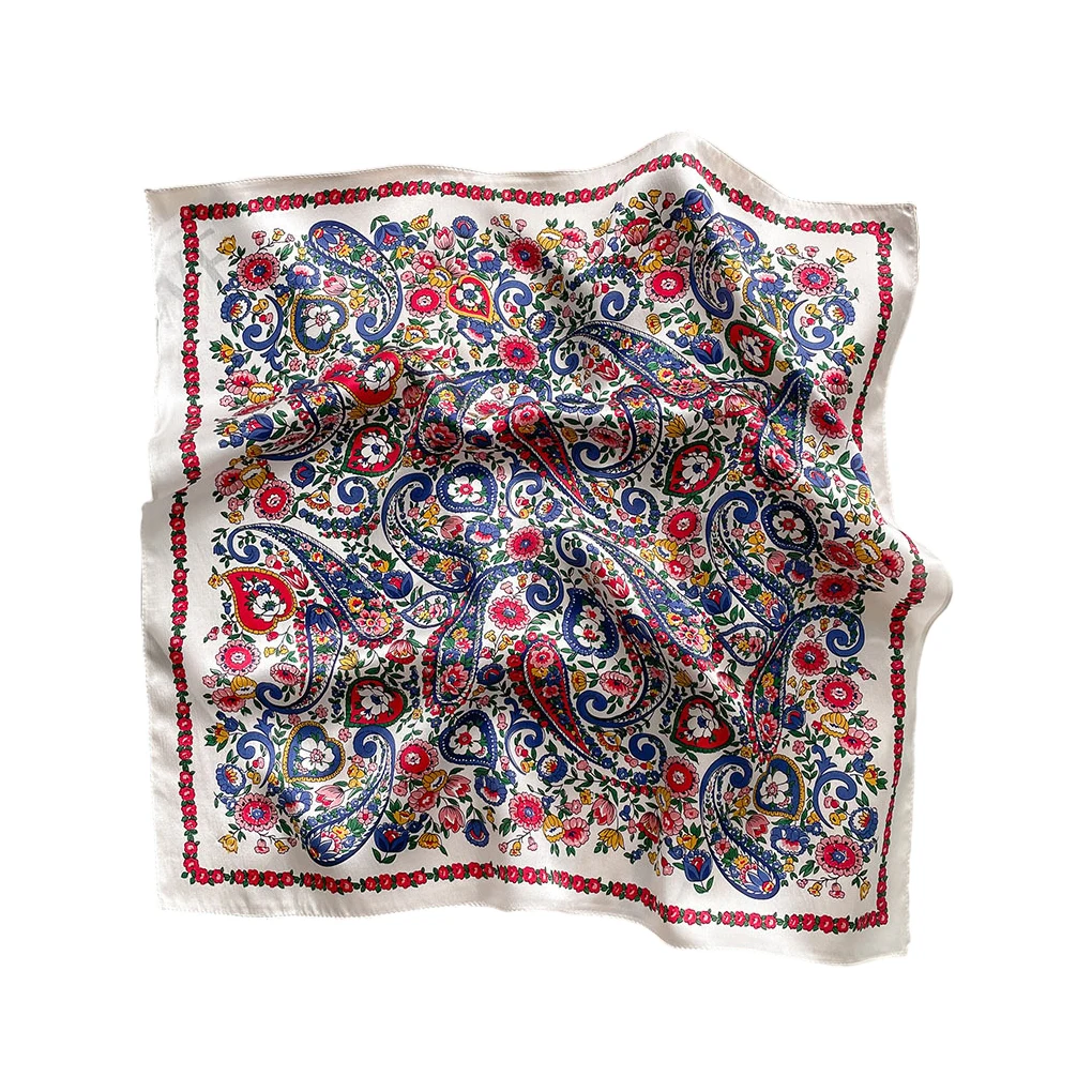 

Шарф для шеи из шелка тутового шелкопряда модный и универсальный шарф из натуральной кожи удобный квадратный мягкий и удобный шарф для женщин