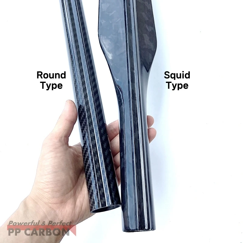 Cuttlefish Carbon Barrel Speargun Rod 26x30mm 28x32mm Offset 2.3mm 2.5mm 2.8mm Cuttlefish Railguns Fishing Rod