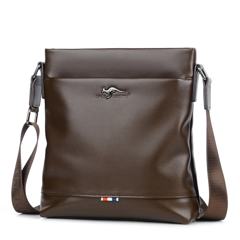 Men Messenger Bags High Quality Pu Leather Crossbody Shoulder Bag For Man Business Tote Bags Hot Sale Fashion Mens Travel Bag