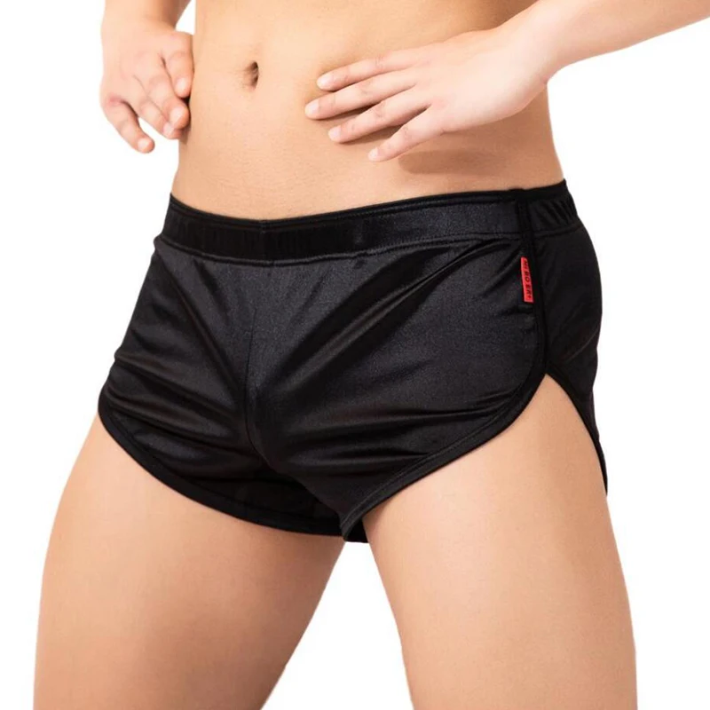 Pajama Pants Men's Boxer Shorts Homewear Silk Soft Sleep Bottoms