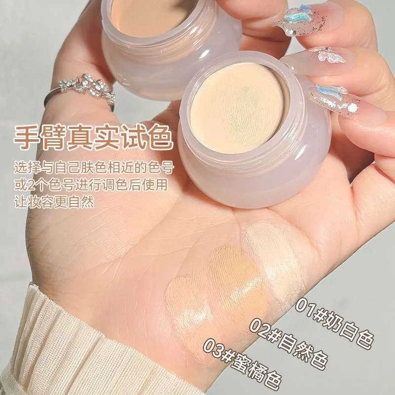 Soft Matte High Coverage Concealer Corrector Dark Circle Freckle Waterproof Foundation Concealer for Face Makeup Base Cosmetic