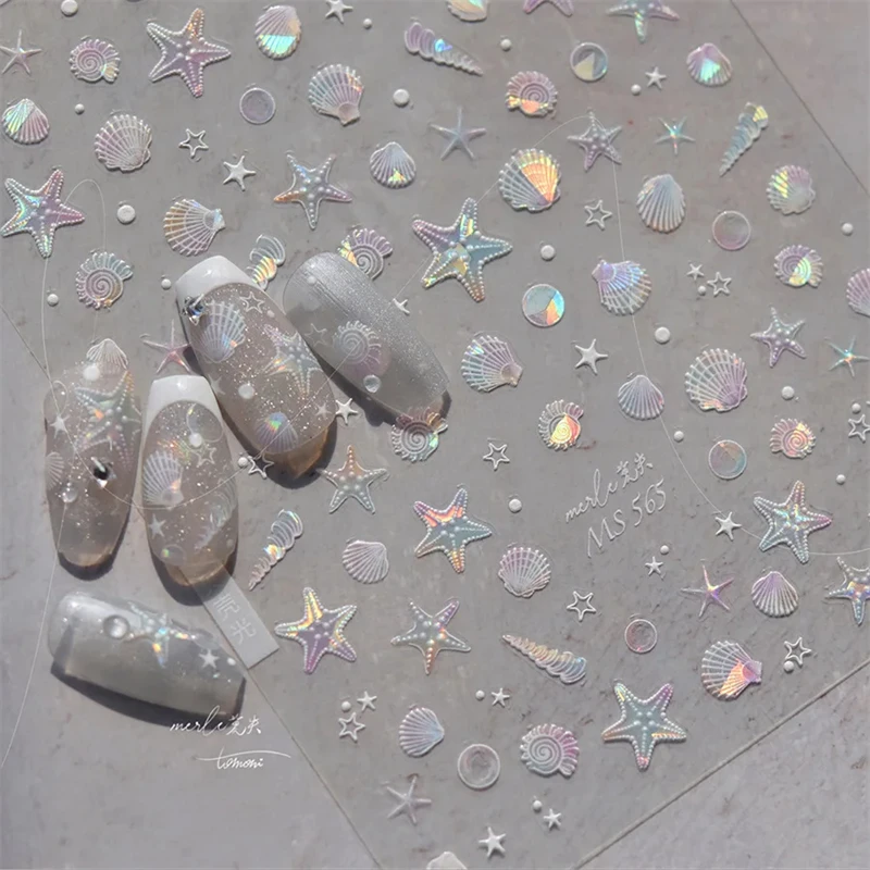 Summer Beach Nail Art Stickers 3