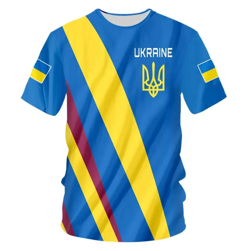 Ukraine Flag Recycled Polyester Unisex Sports Jersey Sizes 2XS - 6XL