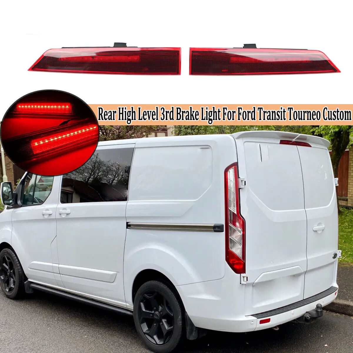 

Красная железная Задняя Тормозная лампа для Ford Transit Tourneo Custom 2012-2021 EU