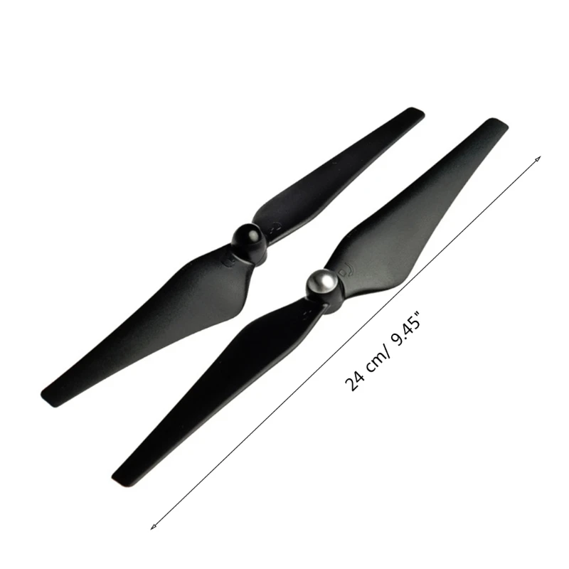 2pairs 9450 Self-Tightening Propellers for Phantom 3 Advanced Standard Professional SE2 Propellers 24cm Long drone propeller drone propellers drone propeller blades propeller replacement parts