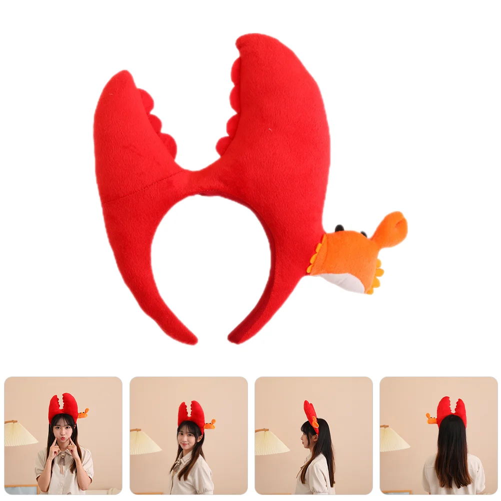 

Party Decoration Crab Claw Headband Photo Props Hair Accessories Pp Cotton Women's