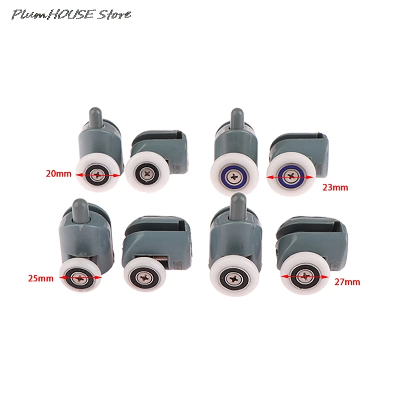 Shower Door Rollers Shower Rooms Cabins Pulley / Glass sliding door pulley / Shower Room Roller /Runners/Wheels/Pulleys Diameter 20mm/23mm/25mm/27mm