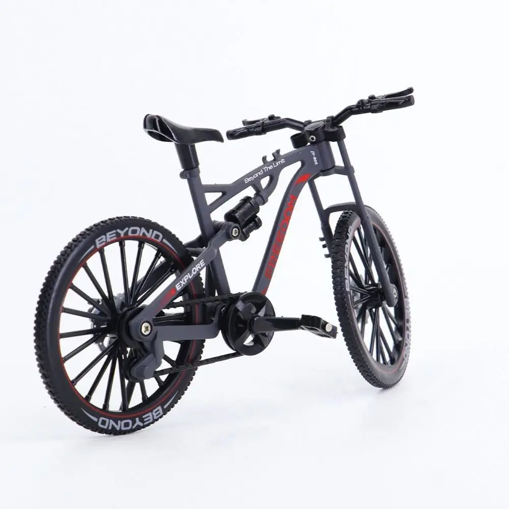 Miniature Metal Racing Bicycle Ornament - 1:8 Scale Mountain & Road Bike Toy
