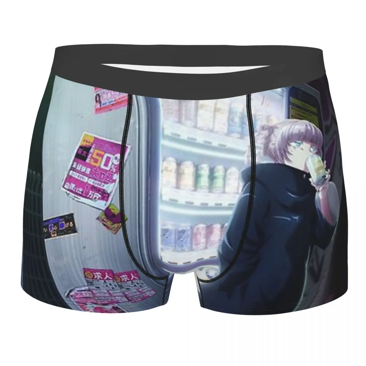 

Мужские трусы YOFUKASHI-NO-UTA Nazuna Nanakusa, мужские трусы, мужское нижнее белье, шорты с принтом, боксеры, трусы