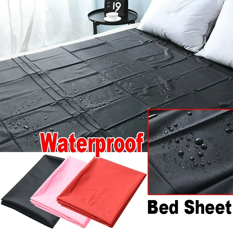 SPAWaterproofBedSheetPVCAdultSexBedSheetsVinylMattressCover