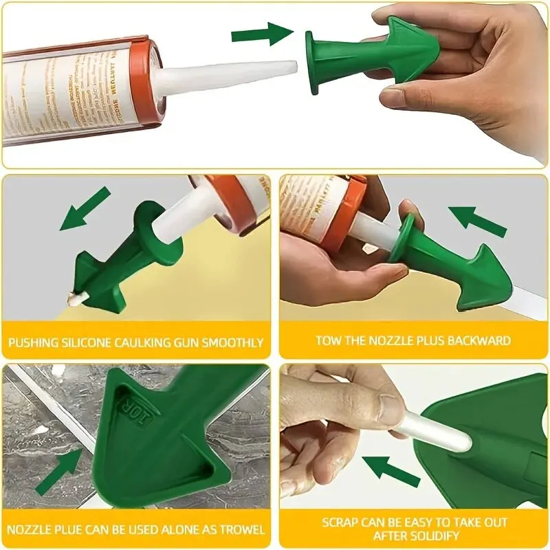 5In1Caulk Remover Tools Kit Grout Removal Tool Sealant Finishing Tool Glue Angle Scraper Tool For Window And Sink Renovati 3pc
