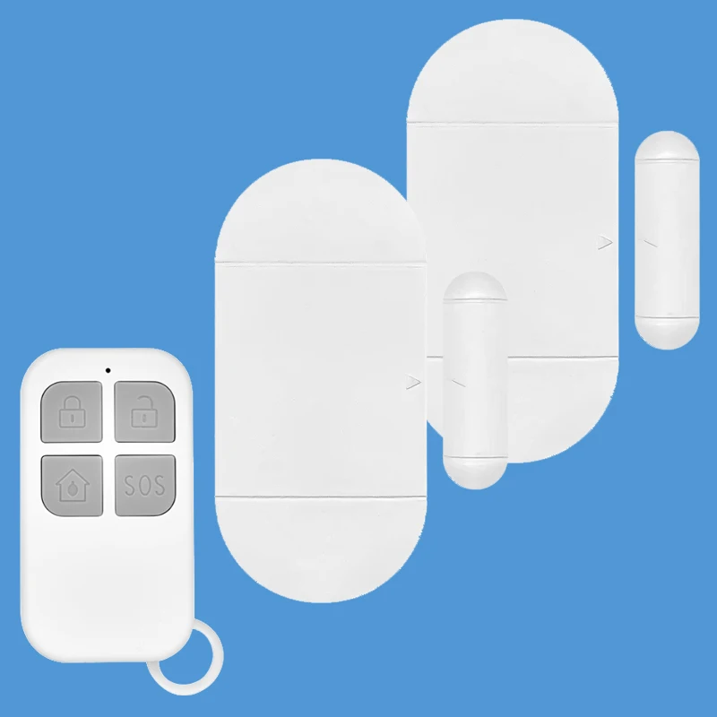 Wireless Remote Entry Alarm System for Home Security - 130dB Door and Window Sensor Kit