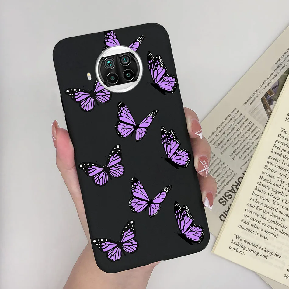 Stylish Painted Matte Silicone Soft Cover for Xiaomi Mi 10T Lite 5G
