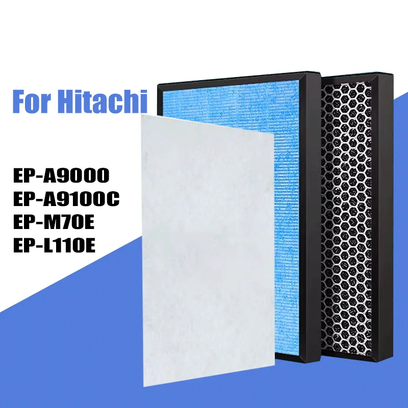 Anti Filtro de Carbono Bacteriano Hepa para Hitachi Ep-a9000 Ep-a9100c Ep-m70e Ep-l110e Epf-kvg900h Epf-kvg900d