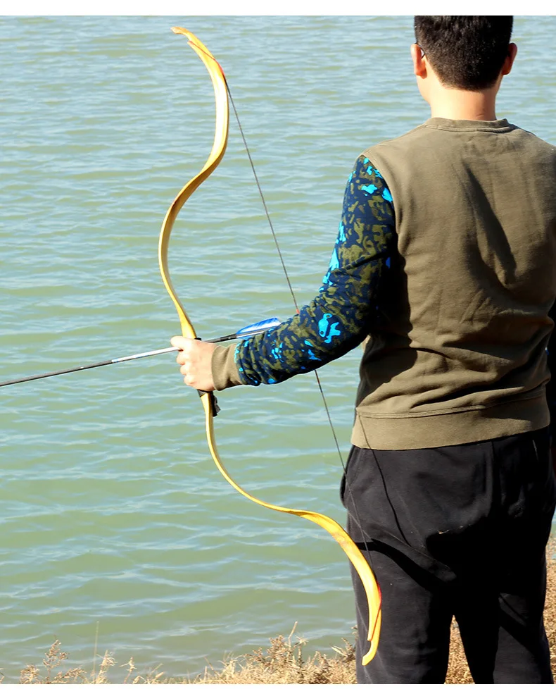 Arco Da Tiro Ricurvo D&Q Per Adulti - Riser In Lega Alluminio, 30-45lbs, Ideale Per Caccia E Pratica - Foto 11