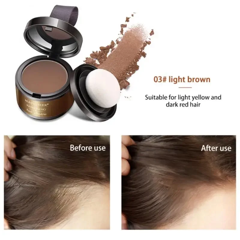 Hairline Shadow Powder Modifies Forehead Fills Hair Shadow Repair Face Powder And Replenish Hair Artifact Makeup Concealer hair building powder