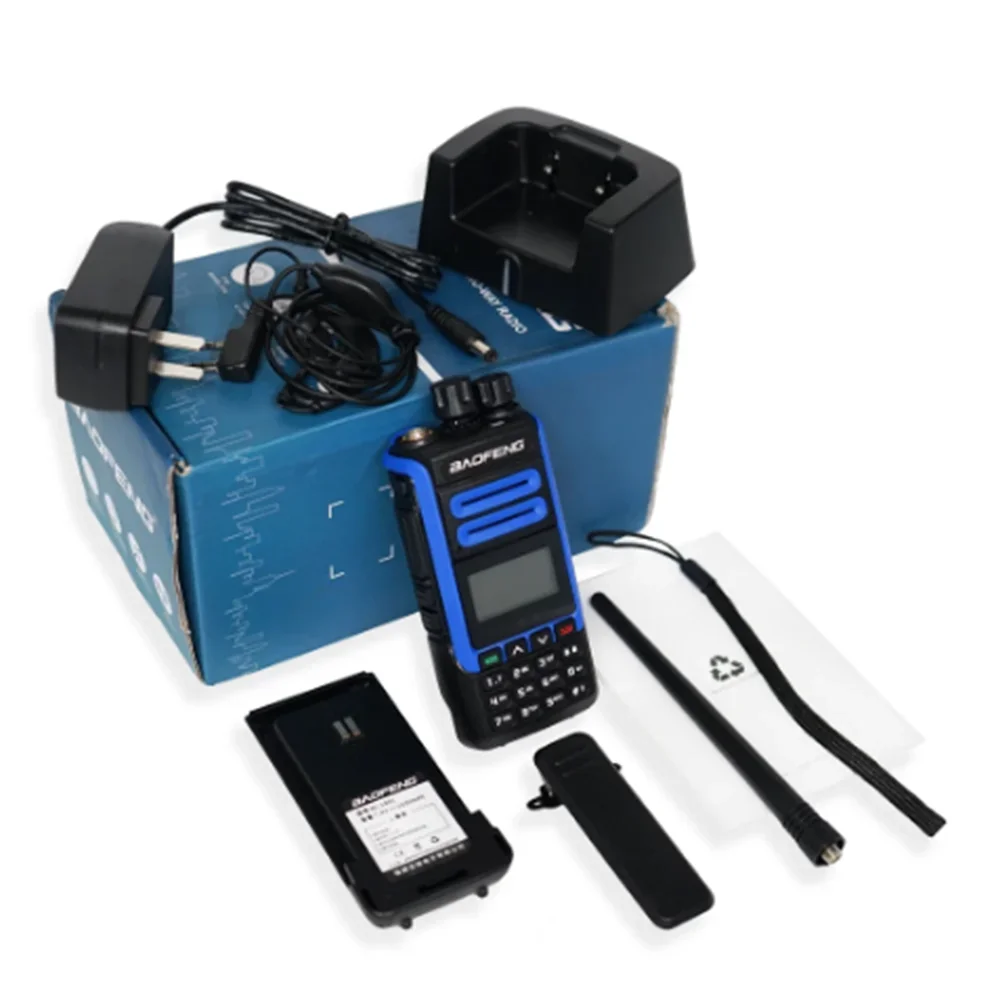 Baofeng BF-H7 Walkie Talkie 136-174 400-520MHz Channel 128 Two-Way Drop Resistant for Hotel Site Outdoor Use 6-segment reception