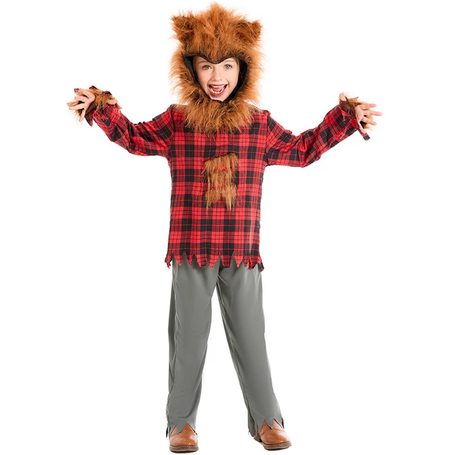 red riding hood werewolf costume