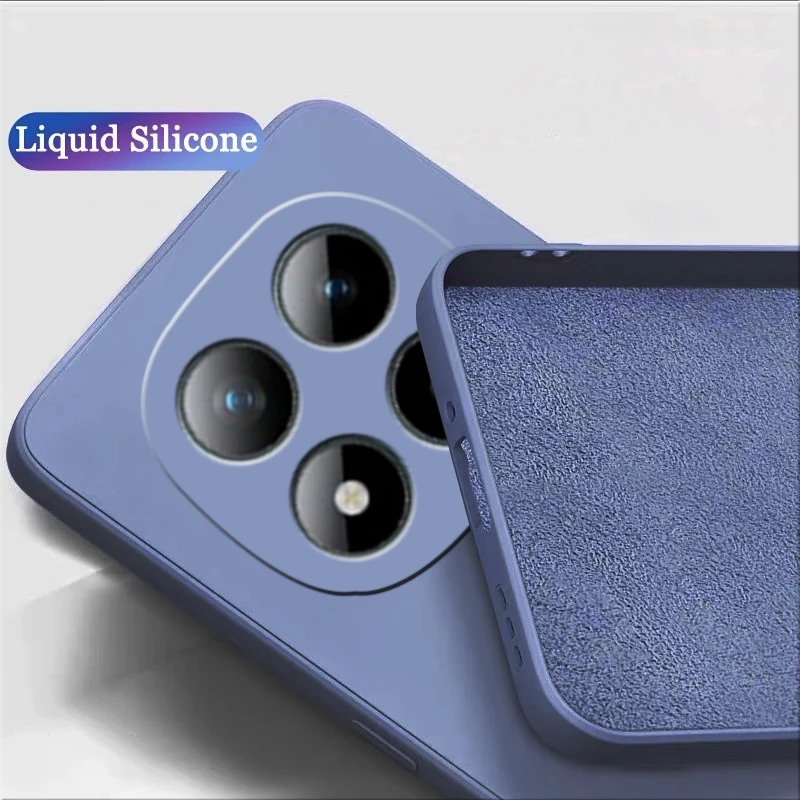 Shockproof Liquid Silicone Soft Case Cover for Redmi Note 15 and Pro Plus