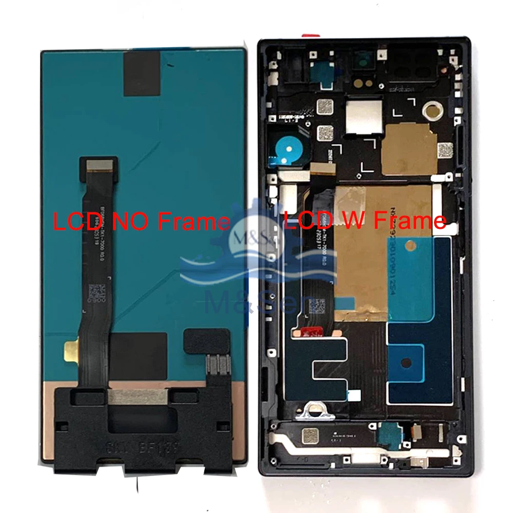 

6,8 "оригинальный Amoled экран для ZTE nubia Red Magic 8 Pro + рамка ЖК-дисплея + сенсорная панель дигитайзер для Red Magic 8 8S Pro + ЖК