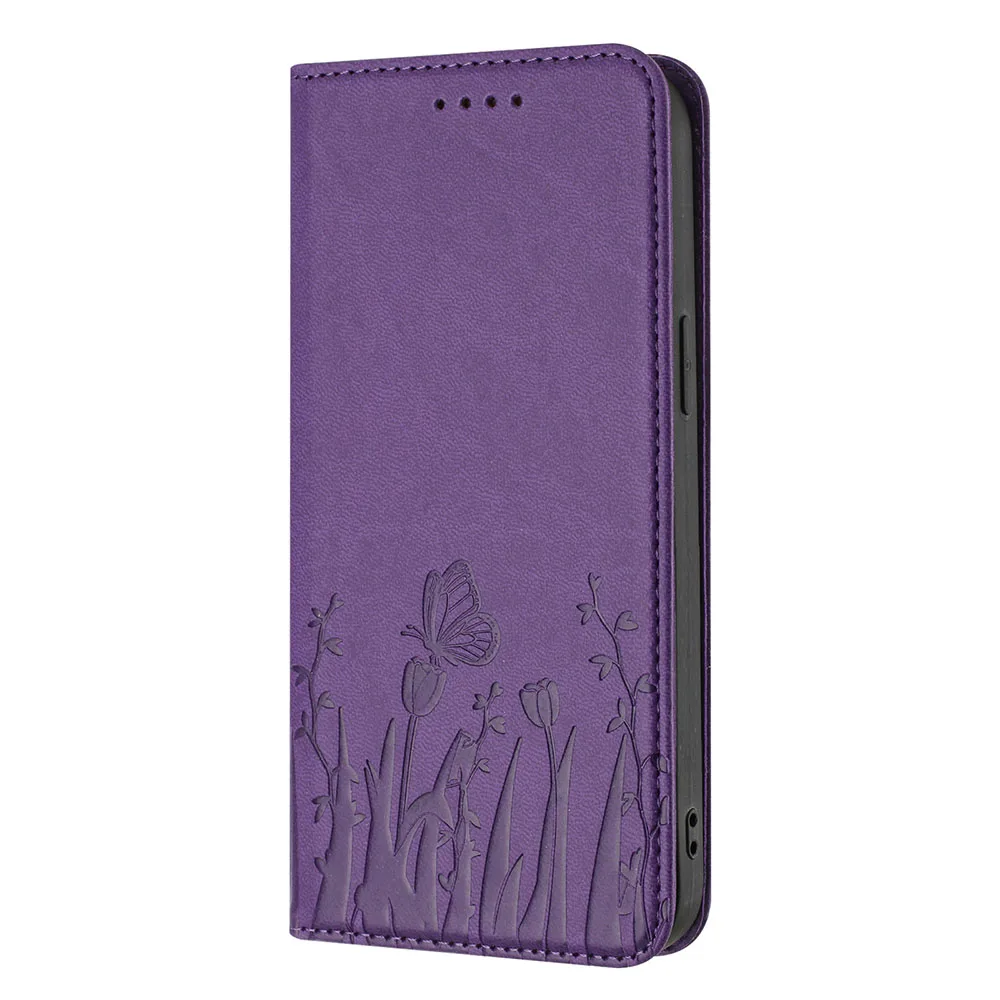 Magnetic Flip Leather Wallet Phone Case - Premium Back Cover