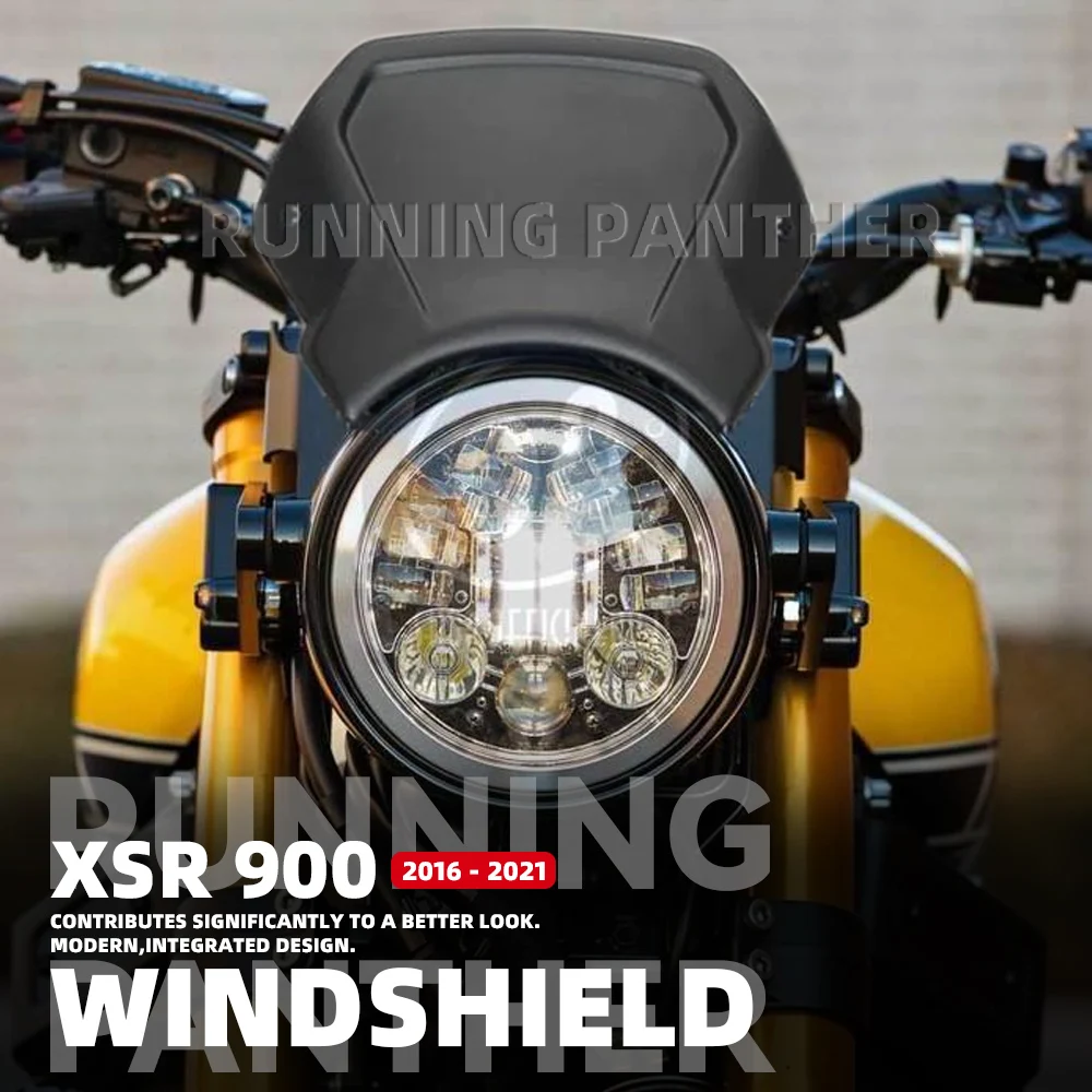 

Для YAMAHA XSR xsr 900 XSR900 XSR-900 2016 2017 2018 2019 2020 2021 новый передний обтекатель лобового стекла мотоцикла отражатель ветрового стекла