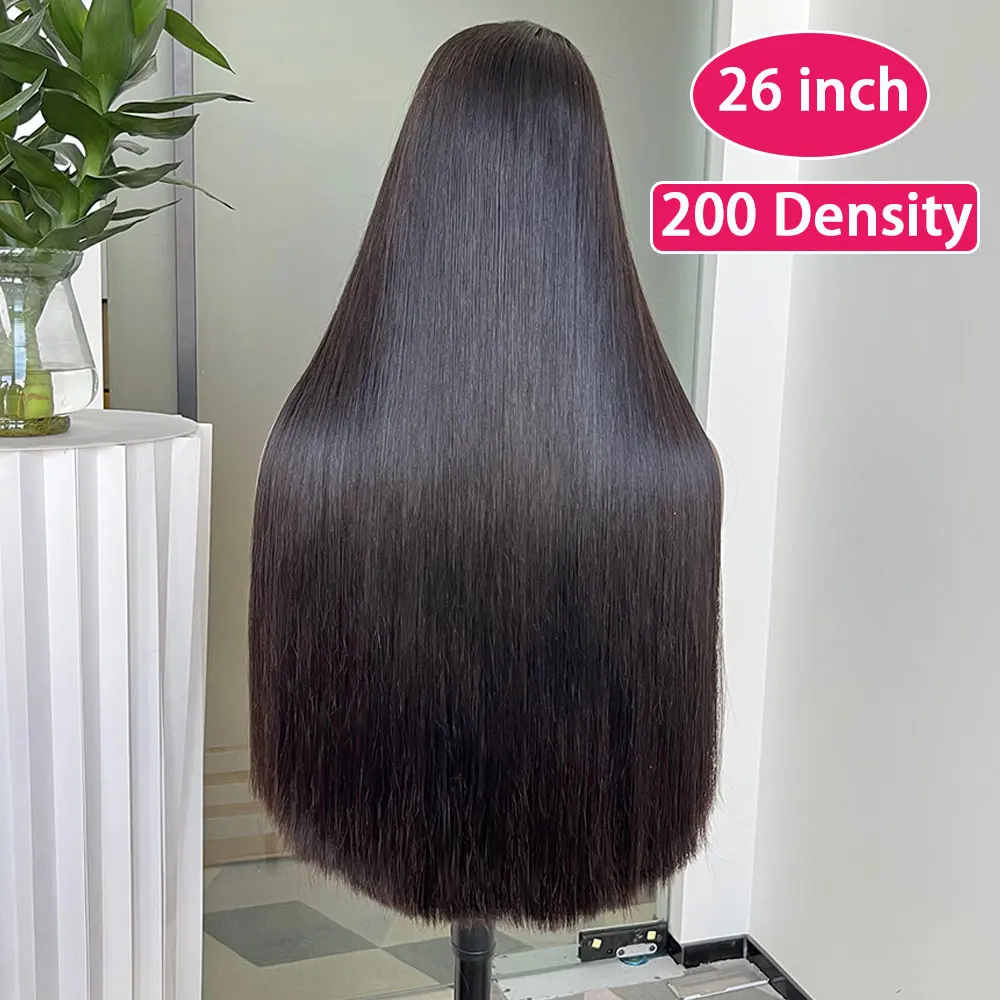 250 Density Bone Straight HD Lace Wig
