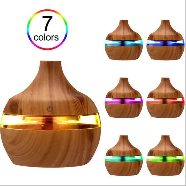 Electric Aroma Air Diffuser. Wood Ultrasonic Air Humidifier Essential Oil Aromatherapy Cool Mist 4
