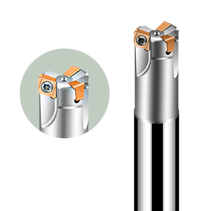 TE90 4NKT 황삭용 고속 피드 밀링 커터 공구 홀더 4NKT 060308   4NKT 040208   300R 400R 시리즈의 밀링 헤드 대안