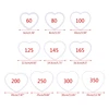 Dream Catchers Plastic Rings Dreamcatcher Heart Shaped Circle Handmade Crafts DIY Wedding Windchime Hanging Decorations Y5GB 5