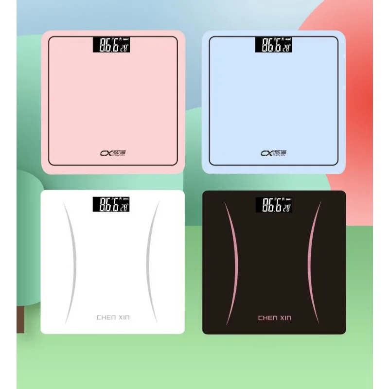 Electronic scale weighing scale household intelligent human scale health scale gift scale for student dormitories 5