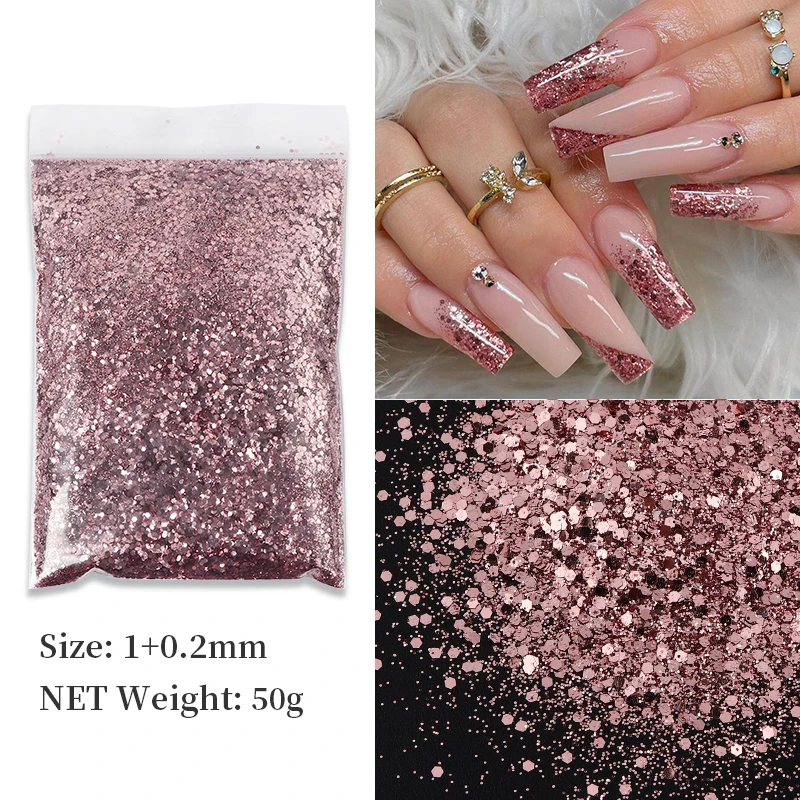 Brighton Colour Shift Nail Glitter Chunky