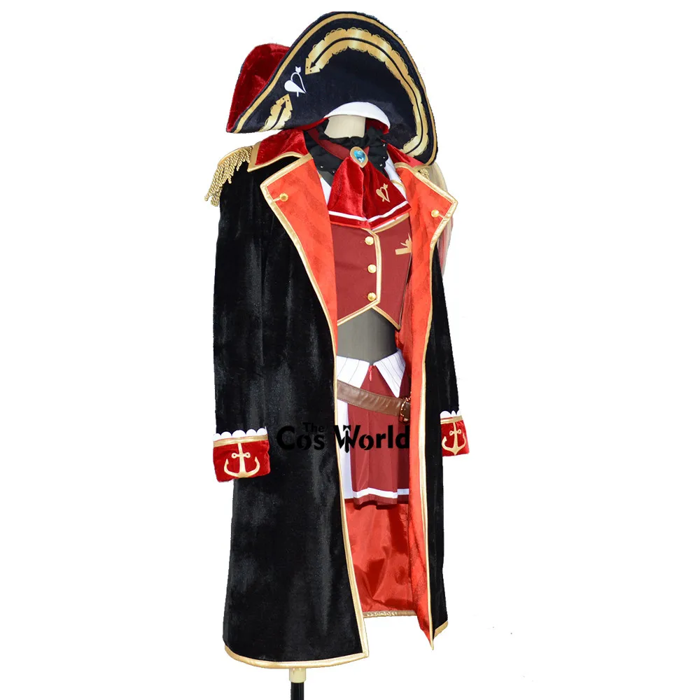 Virtual YouTuber Houshou Marine Outfits Anime Cosplay Costumes - Deutscher Produkttitel: VTuber Houshou Marine Cosplay Outfits 8
