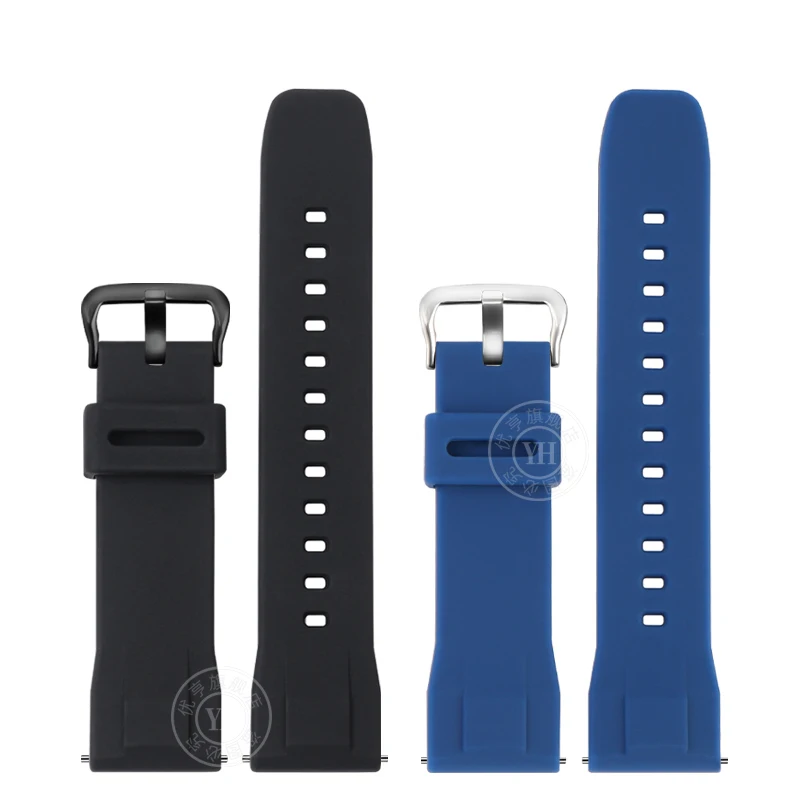 Men's Waterproof Silicone Sports Watch Strap - 23mm Premium Wristband Replacement